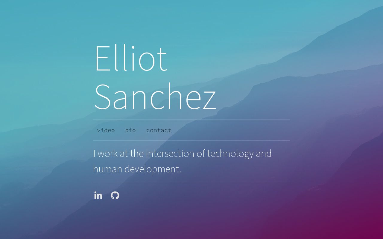 Elliot Sanchez: Professional Profile